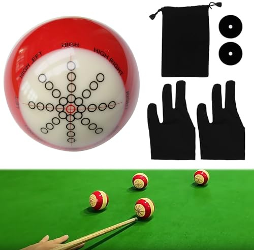 CLKE Boule De Billard, Entraînement à la Pratique Portable, Artefact Utilitaire, Accessoires America Pool Eight Ball