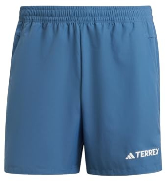 Adidas Hombre Terrex Multi Shorts, Wonder Steel, XS