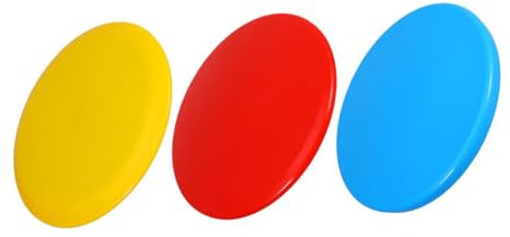 ifundom 3 Stück Discgolf für Outdoor Spiele Praktische Discgolf Scheiben für Erwachsene und Kinder Vielseitig Einsetzbar für Spaß und Training in Natur