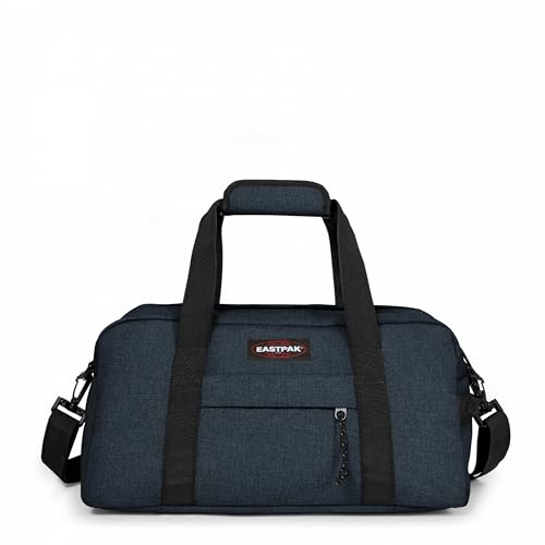 Eastpak COMPACT + Sac de voyage, 23 x 44 x 21 cm, 24 L - Triple Denim (Bleu)
