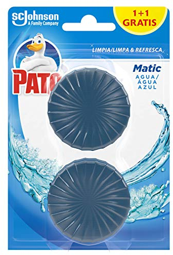 PATO J317008 - Matic Limpiador y Ambientador para Inodoro, Pastilla para Cisterna, 2 Pastillas