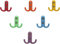 LILOVE X41N Closet hook, Acrylic