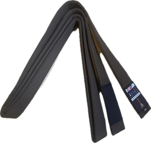 OSS - Brazilian Jiu-Jitsu Belt 100% Cotton Durable BJJ Belt IBJJF Approved Adult’s Size (Brown, A1), Brown, A1