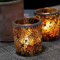 Portavelas Decoracion Hecho a Mano - Diseño Minimalista para Decoracion Hogar - Cristal Mosaico para Ambiente Romántico - Ideal para Decoracion Salon con Elegante Porta Velas Cristal (1)