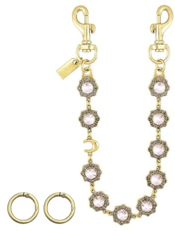 SOPKTA Bag Charms, Bag Charm Chain, Purse Charms for Handbags,flower-shaped women's purse chain - Jin