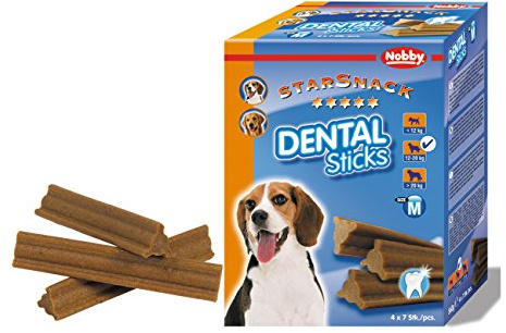 Nobby STARSNACK Dental Sticks Mediano; 28 Unidades; 560 g, Mediano; 12-20 kg