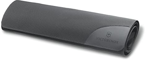 Victorinox Rollmappe Gross, Ohne Inhalt, Platz für 10 Messer, Sicheres Transportieren, grau