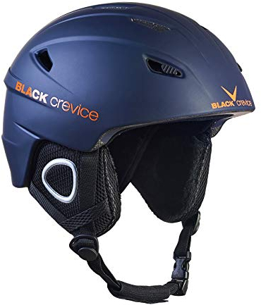 Black Crevice Skihelm Kitzbühel, Navy/orange, M