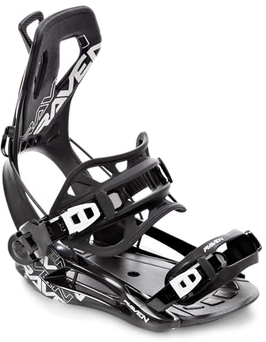 RAVEN Snowboard Bindung Fastec FT360 (FT360 Black, XL(43-47))