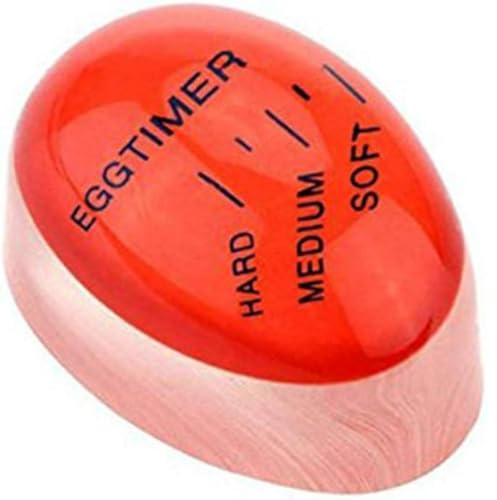 Egg Timers for Boiling Eggs, Colour Changing Egg Timers for Perfect Boiled Eggs, Easy to Use Cooking Timer Indicator Soft Medium and Hard Boiled Eggs Heat-Sensitive for Home, Breakfast, Cooking