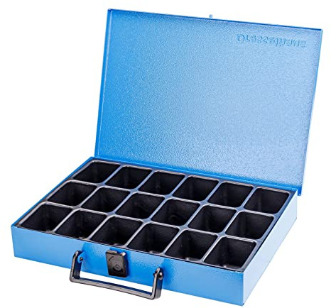 Dresselhaus Sortimente Sortimentskasten leer 18-Fächer, 1 Stück, 0/4499/000/8583/06