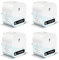 EIGHTREE Matter Smart Plug with Energy Monitoring, Mini WiFi Plug Works With Apple HomeKit, Alexa, Google Home, SmartThings, Remote Control, Timer & Schedule Function, 2.4Ghz Wi-Fi Only, 13A, 4 Packs