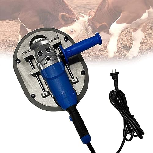 Elektrisk avhorner för nötkreatur och får, 1 900 W högeffektiv hornborttagare skärare för veterinäranvändning, gård och ranch djurhållningsverktyg