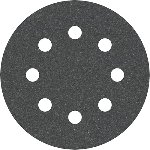 Bosch 5x PRO Plastic and Hard Stone F355 Schleifscheibe (für Beton, Harter Stein, Ø mm, Körnung 240, Professional Zubehör Exzenterschleifer)