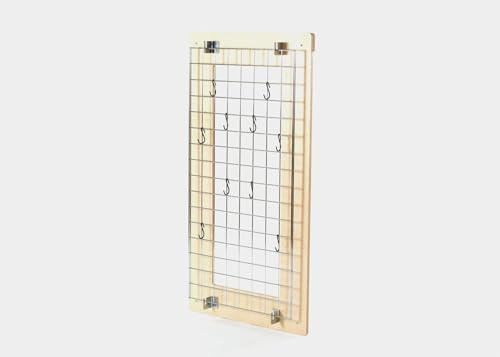 Balanced Body Space-Saving Studio Furniture Hanging Grid, Pilates Equipment Wall Storage for Studio or Home Gym Equipment Organization