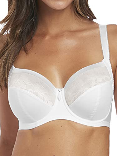 Fantasie Women's Rebecca Underwire Spacer Molded Bra, White, 32 J US/32 GG UK