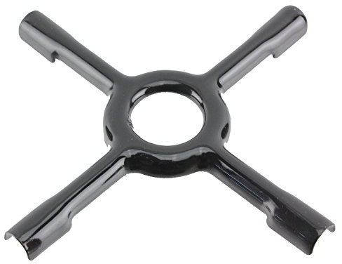 SPARES2GO Universal-Pfannenträger für Gasherde, Keramik, Moka-Rostständer (klein, 130 mm)