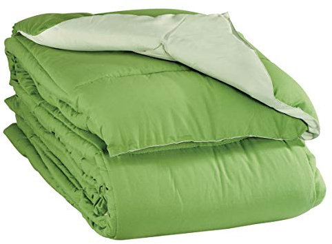 Blue Ridge Home Fashions Comforter Breathable Microfiber Duvet Insert, Summer Cooling Winter Warm Reversible Down Alternative Quilt Comforter for All Season, Full/Queen, Olive/Sage