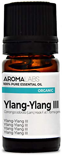 Ylang Ylang III BIO (Cananga odorata - III) - 5 mL - Aceite Esencial Quimiotipado y Certificado AB - Aroma Labs