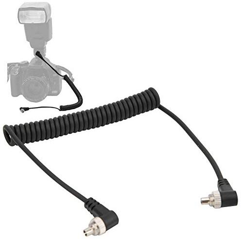 PC-zu-PC-Blitz-Synchronisierungskabel, 100 cm, Stecker auf Stecker, Blitz-PC-Synchronisierungskabel für Nikon-Kamera und Blitzlicht-Verbindungskabel, Fotografie-Zubehör