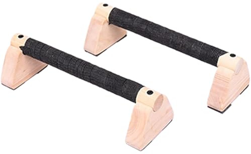 Soportes Para Flexiones, Push Up Bars, Barras Paralelas Con Mango Ergonómico, Barras Paralelas De Madera, Barra De Flexiones Antideslizante, Ejercicios Para Brazos, Pecho Y Hombros