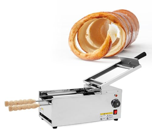 ERSINIAN Macchina per Cake Pop ungheresi, Macchina per Ciambelle, Forno per Ciambelle, Forno per Pane, Forno per Gelato Croccante, per ristoranti, panetterie e Snack Bar