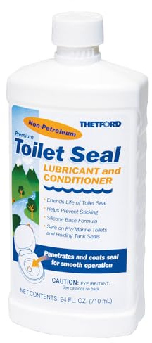 Thetford RV Toilet Seal Lube and Conditioner - Toilet Seal Lubricant - 24 oz 36663
