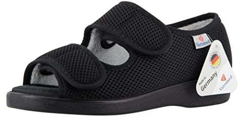 Varomed Göteborg 58.882, unisex – vuxen band- och rehabiliteringsskor, svart - 39 EU X-Weit