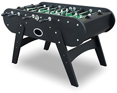 CONCEPT USINE | Babyfoot Noir Riverplate | Style Bistrot Design Moderne | Stable et Solide | Baby-Foot de Haute Qualité | Jeu Idéal pour se Divertir en Famille ou Entre Amis | Déco Fun et Ludique
