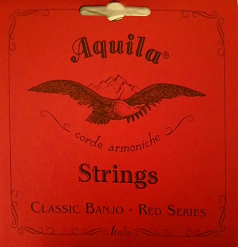 Aquila 11B Red Series Nylgut 5 String Banjo String Set with Wound 4th String