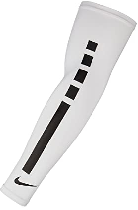 Nike Pro Elite Sleeve 2.0 Manga:, Blanco, Talla única Unisex Adulto