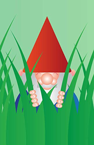 Peeping Gnome Lined Notebook