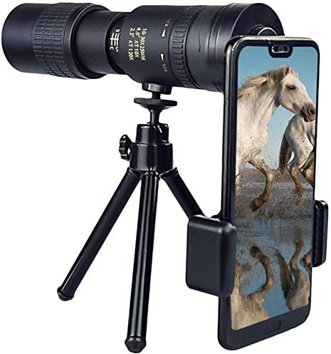 Monokulärt Teleskop, Night Vision Monocular Med Smartphone Hållare Stativ little surprise
