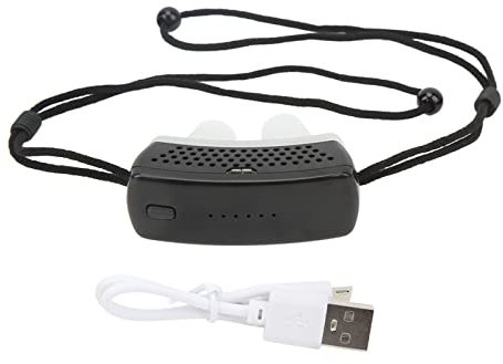 UPQRSG Dispositif Anti Ronflement, Silicone Confortable À Porter, Doux et Sûr, Anti Ronflement, Respiration Facile, Utilisation Simple, Dispositif D'Apnée Du Sommeil Positionnel, pour Hommes, Femmes