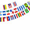 Bandiera di 21 paesi dell'America Latina, ghirlanda 21 paesi dell'America Latina, bandierine 21 paesi dell'America Latina, bandiera nazionale Bandiere