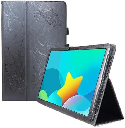Fodral Kompatibel med TCL NXTPAPER 11 2023 10,95 tum Fodral Magnetisk PU-läderställ Tablettskydd med handrem (Color : Black, Size : For TCL Tab 11)