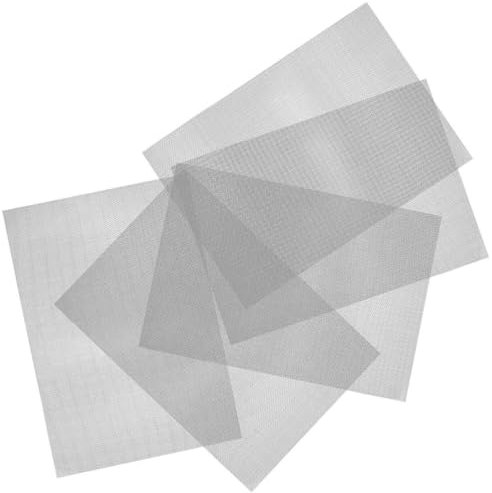 KONTONTY Malla De Acero Inoxidable De Calibre 20 De 6 Piezas 8 27 X 5 91 Pulgadas Rejilla De Metal Para Proyectos Ventanas De Ventilación De Jardín Y Pantallas De Filtro