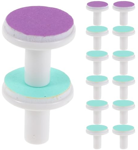 WATIIFUFU Elektrische Babynagelfeilen Ersatzköpfe Sanfte Nageltrimmer Aufsätze für Neugeborene und Kompatibel mit Gängigen Modellen Sichere Nagelpflege Einfache Installation
