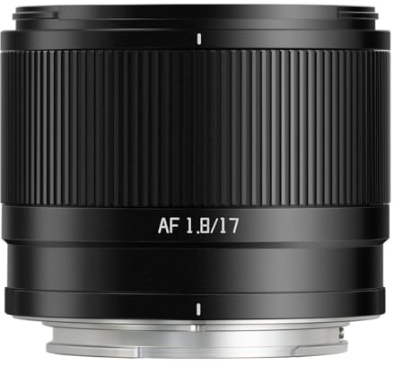TTARTISAN AF 17 mm F1.8 APS-C Prime Lente para Sony, lente de enfoque automático gran angular compatible con cámaras Sony E Mount A5000 A5100 A6000 A6100 A6300 A6400 A6500 A6600