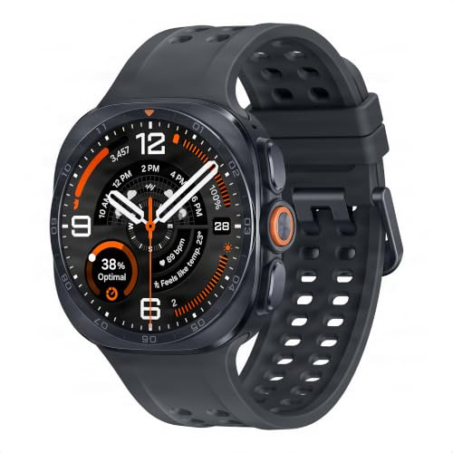 Samsung Galaxy Watch Ultra2, 47 mm, LTE Connectivity, Titanium Grey | Fitness Watch for Trail Run, Diving, Cycling with Health Tracking, 800 mAh Battery, Luxury Design, 3 Year Warranty