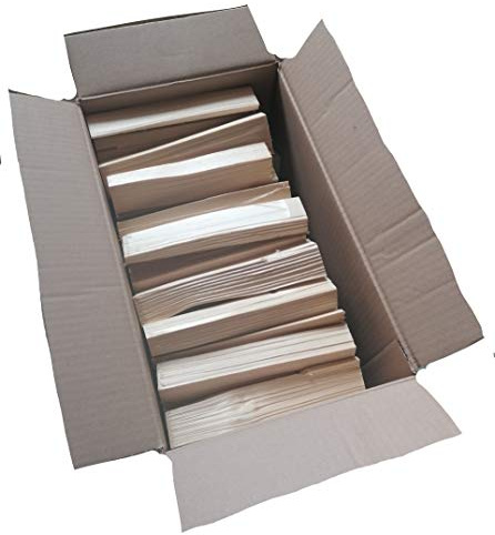 Holzmarkt Heigl 12 kg de leña para encender, 3 cajas de 4 kg, madera de abeto, sin tratar, natural, apilable, sin corteza