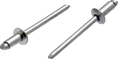 4.8mm x 12mm Stainless Steel Blind Pop Rivet Dome Head A2/A2 (Pack of 20) B08D