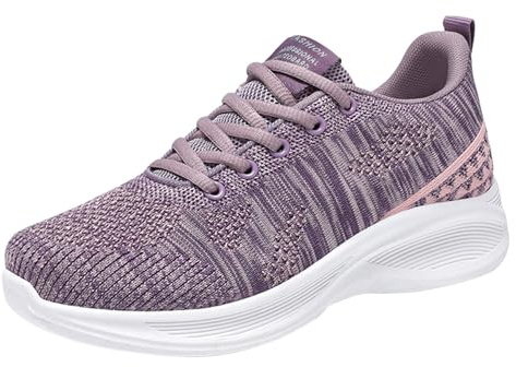 Ortopediska skor dam sneakers – dam löpning utomhus löparskor låg topp sportskor slip-on sneakers lätta andningsbara sommarskor mesh sportskor bekväma damskor