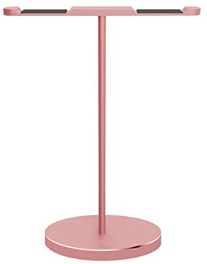 hörlursställ, Aluminiumlegering Hanger Spelbord Tillbehör Headset Stativ/Rack(Roze)