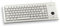 CHERRY G84-4400, Kompakte Tastatur mit Trackball, UK-Layout (QWERTY), Kabelgebunden (USB-Anschluss), 2 Maustasten, Mechanische CHERRY ML Switches, Grau