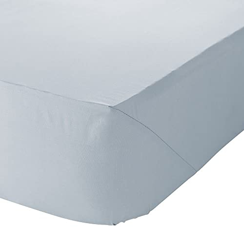 catherine Lansfield So Soft Bügelfreies Spannbettlaken, Kingsize, Hellblau, King Size