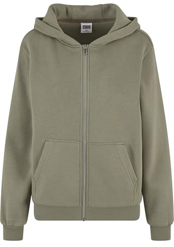 Urban Classics Tb7286-ladies Fluffy Zip Hoody Maillot de survêtement Homme (Lot de 1)