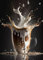 Cafe Latte Kaffee Espresso Cappuccino Trinken Poster Druck Wand Kunst Bilder Leinwand Malerei Wohnzimmer Schlafzimmer Wohnkultur 30x40cm ohne Rahmen
