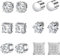 6 Paar Magnet Ohrringe Herren,Magnetische Ohrringe Herren 6mm,Ohne Piercing,Magnetic Earrings for Men für Herren und Damen,Eleganz und Einzigartige Persönlichkeit zum Ausdruck Bringen