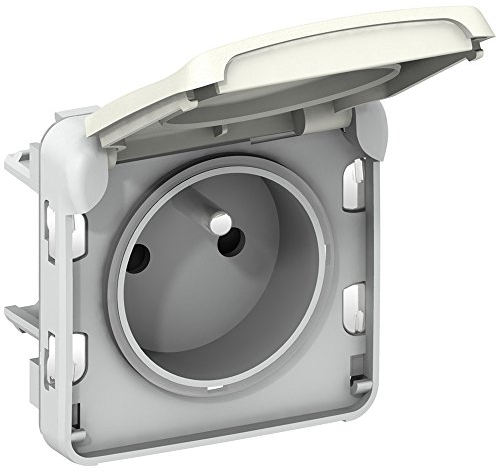 LEGRAND - Prise 2P+T éclips de protection composable blanc 16 A 250 V LEGRAND PLEXO 069621 - LEG-069621